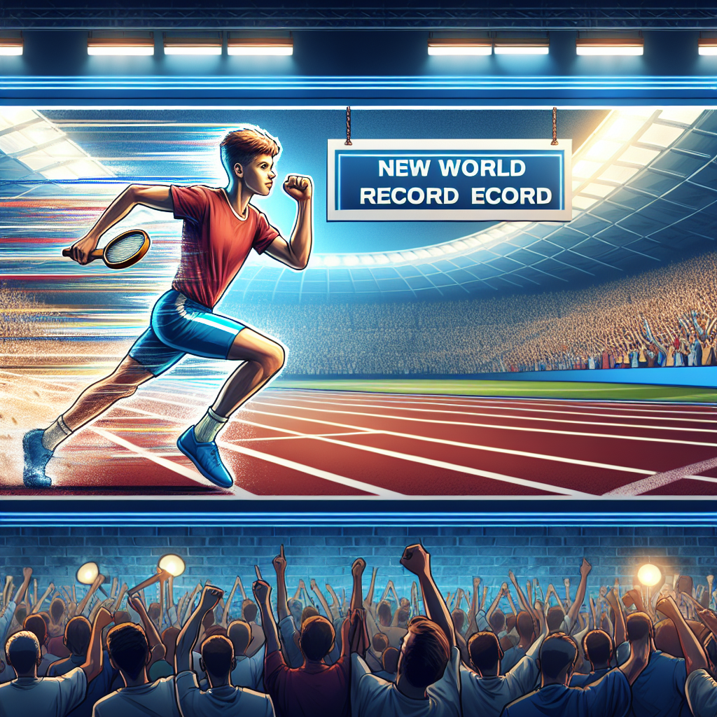 Atlet Muda Ini Pecahkan Rekor Dunia dan Bikin Heboh Dunia Olahraga!
